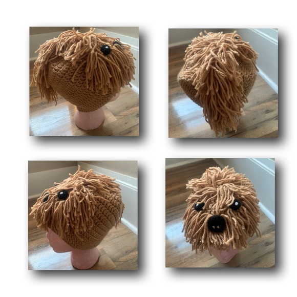 Doodle Crochet Knit Beanie - Picture 4 of 8